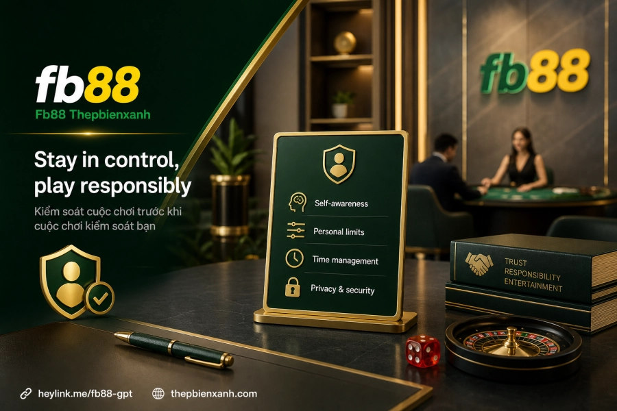 Fb88 responsible betting policy — self-exclusion and self-assessment tools