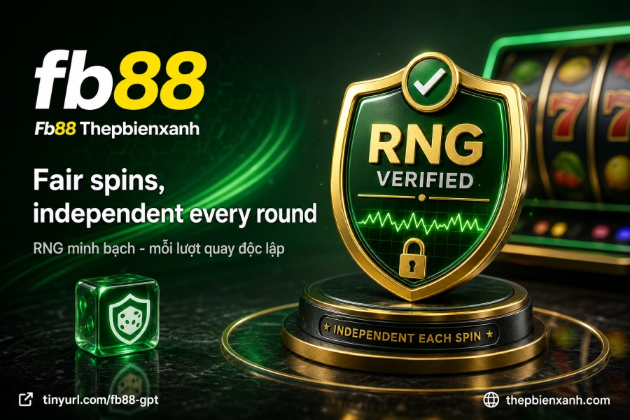 Fb88 slot game RNG RTP fair every spin