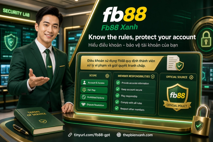 điều khoản sử dụng Fb88 quy định thành viên đăng ký tài khoản hợp lệ