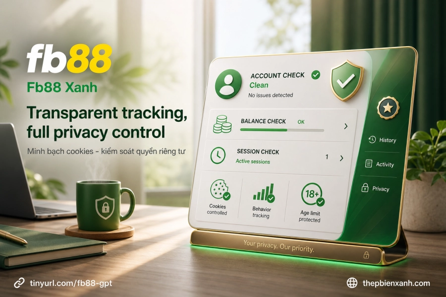 cookies theo dõi hành vi Fb88 chính sách bảo vệ người dùng dưới 18 tuổi