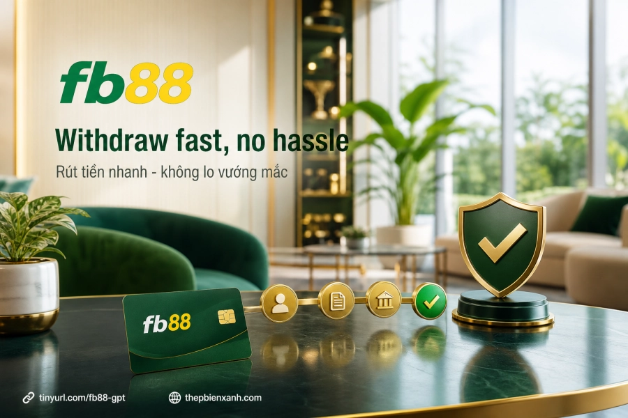 quy trình rút tiền Fb88 điều kiện vòng cược và hướng dẫn 2026