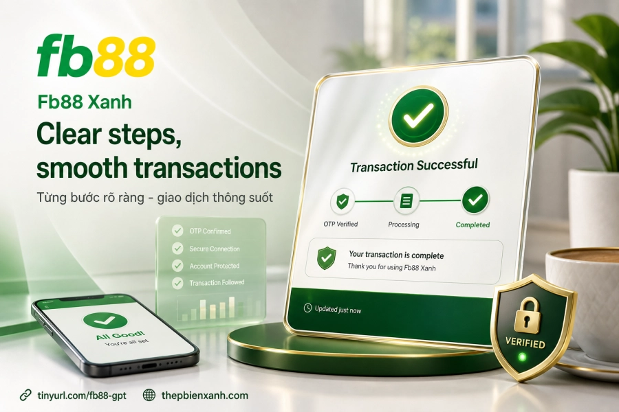 các bước rút tiền Fb88 xác nhận OTP và theo dõi trạng thái lệnh