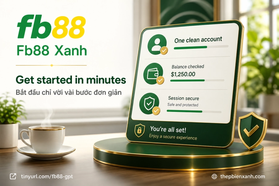 Hướng dẫn đăng ký tài khoản và nạp tiền lần đầu tại Fb88 Xanh