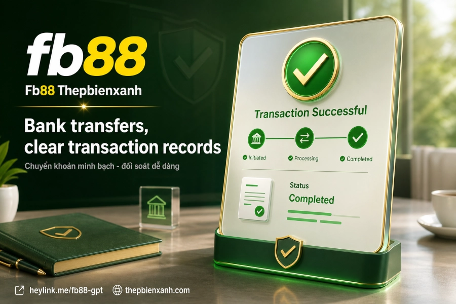 Fb88 bank transfer deposit process confirmation receipt