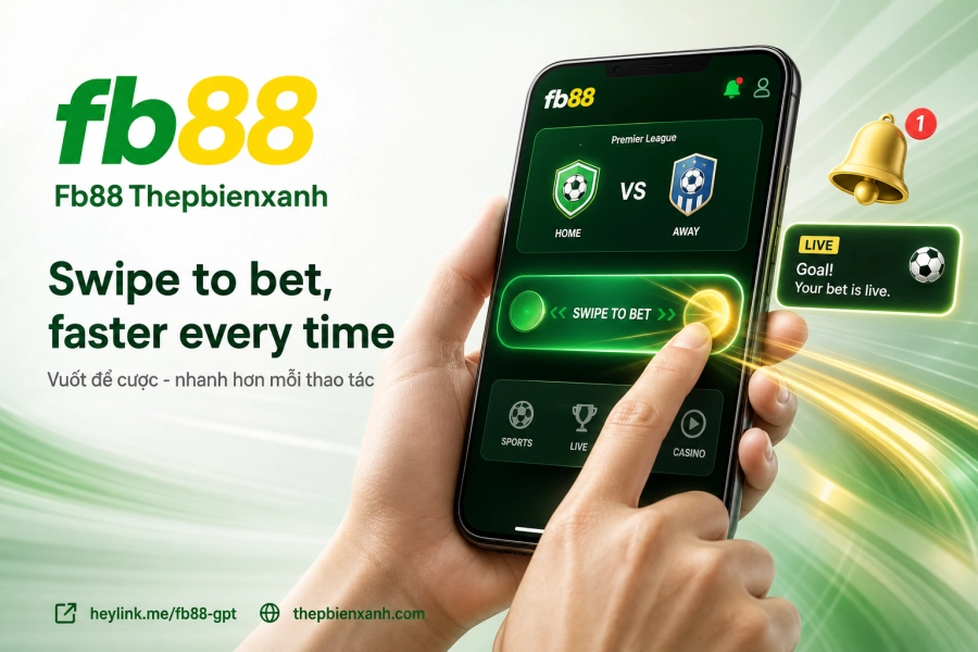 Fb88 app swipe-to-bet and push notifications